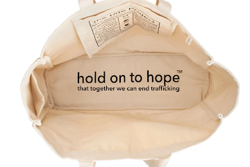 Hold On To Hope (Black) | Tote
