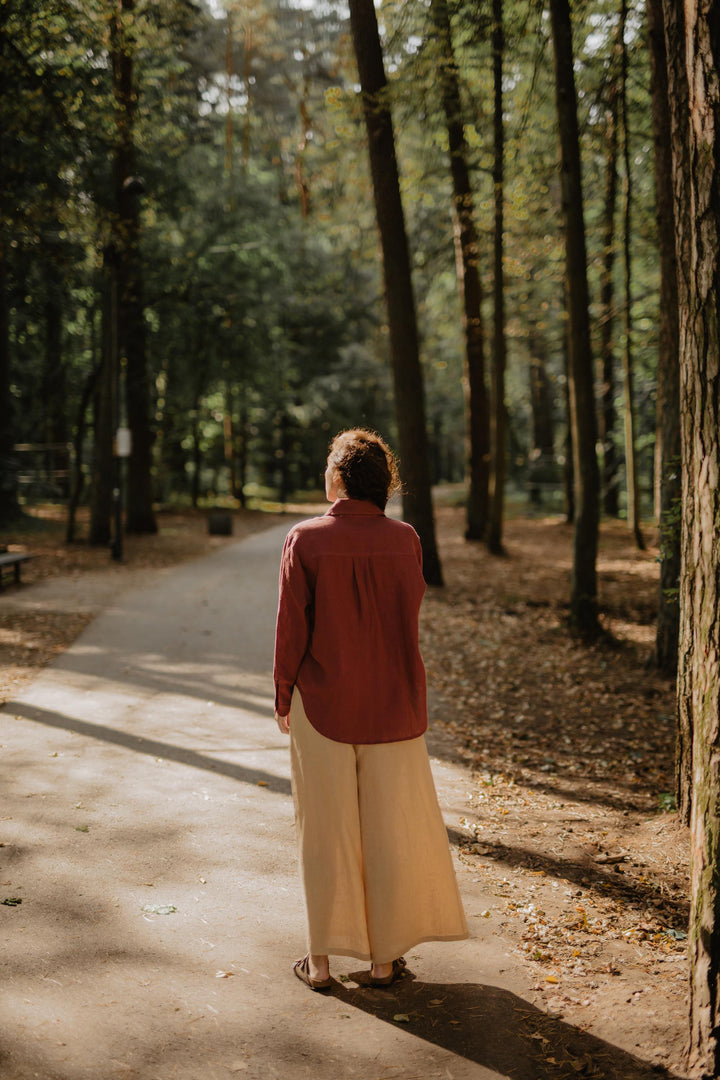 Odense casual linen shirt