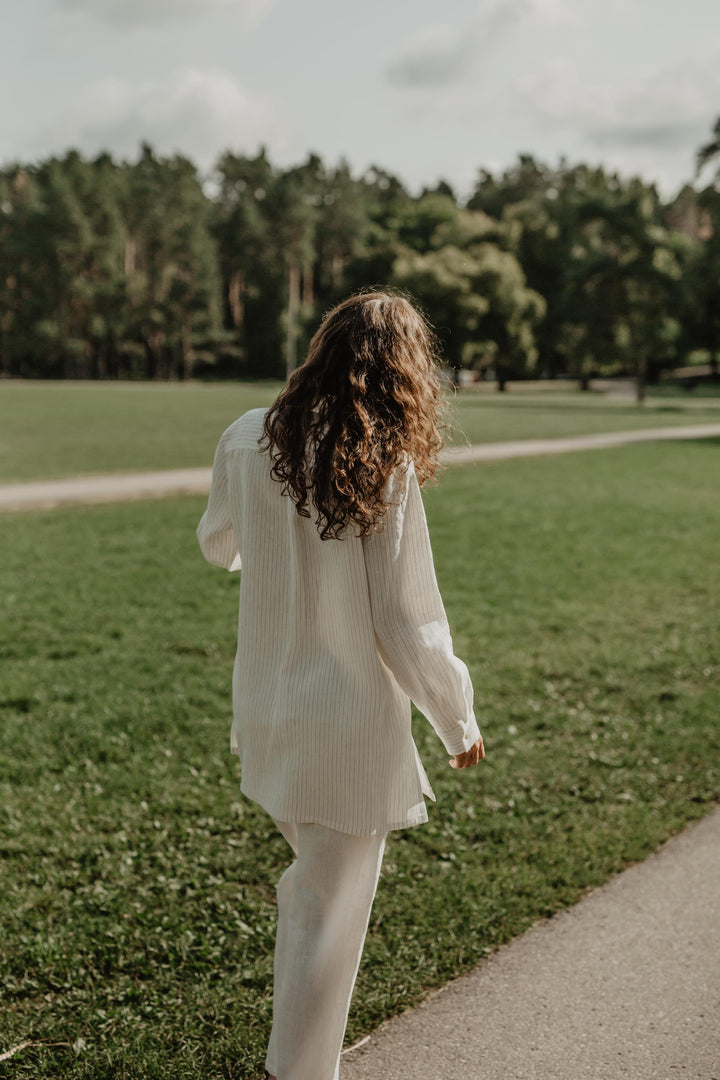 Linen oversized shirt Marrakesh