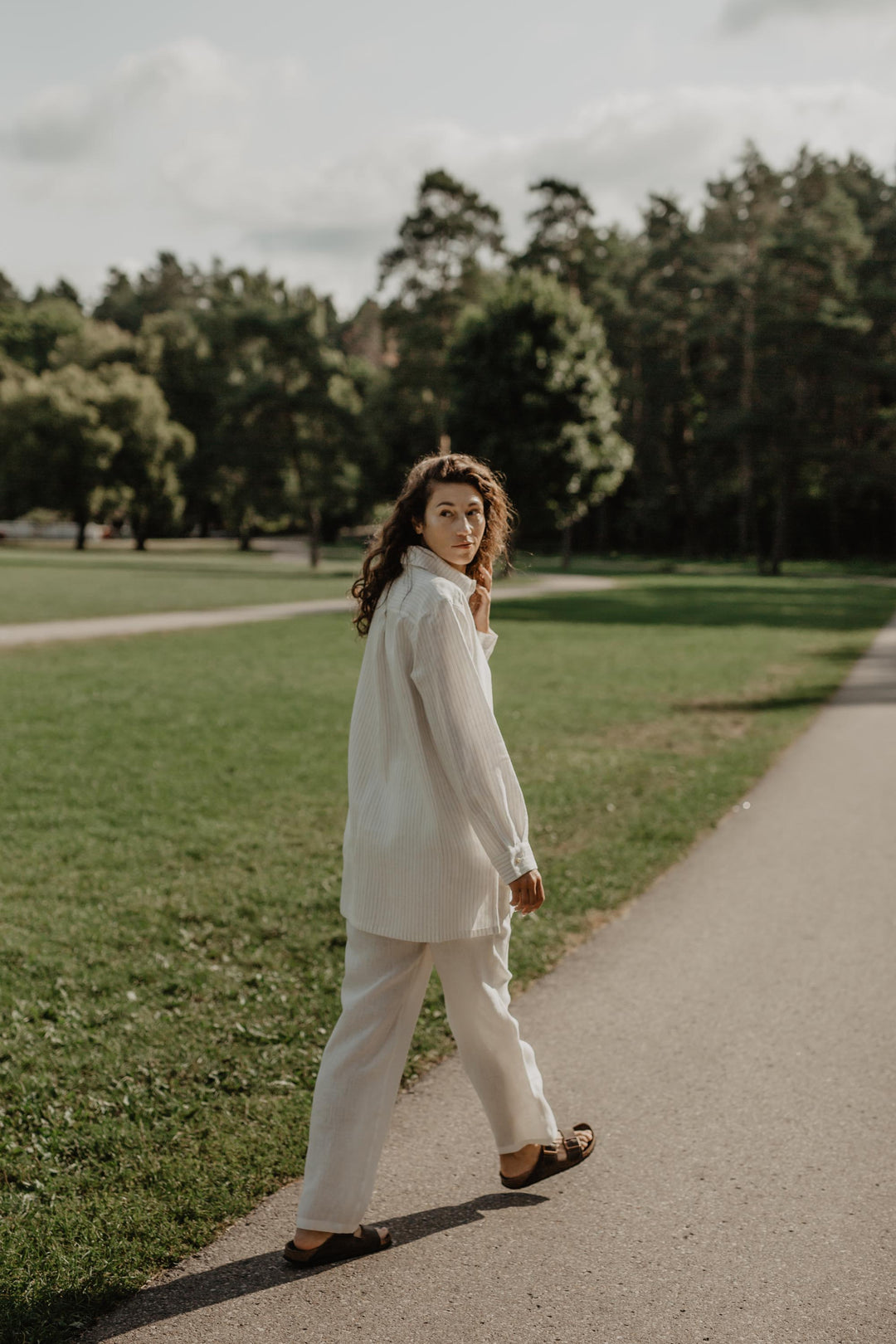 Linen oversized shirt Marrakesh