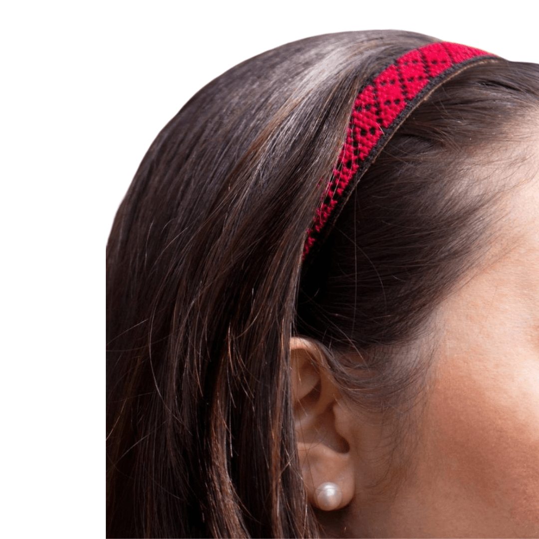 Hand-Embroidered Tatreez Headbands by Darzah