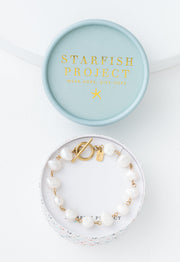 Virtuous Pearl Bracelet (size small)