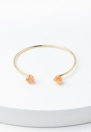 Shine Two-Stone Cuff in Sunset