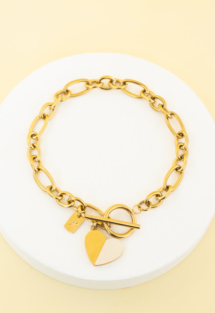 Give Hope Bracelet in Gold