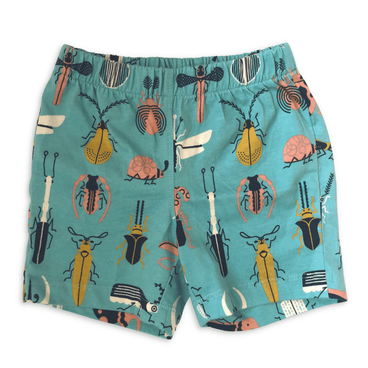 Samie Shorts-Beetle Mania Print