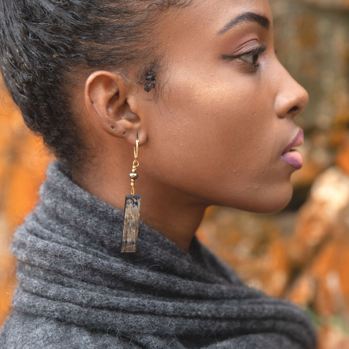 Long-Horn Earrings