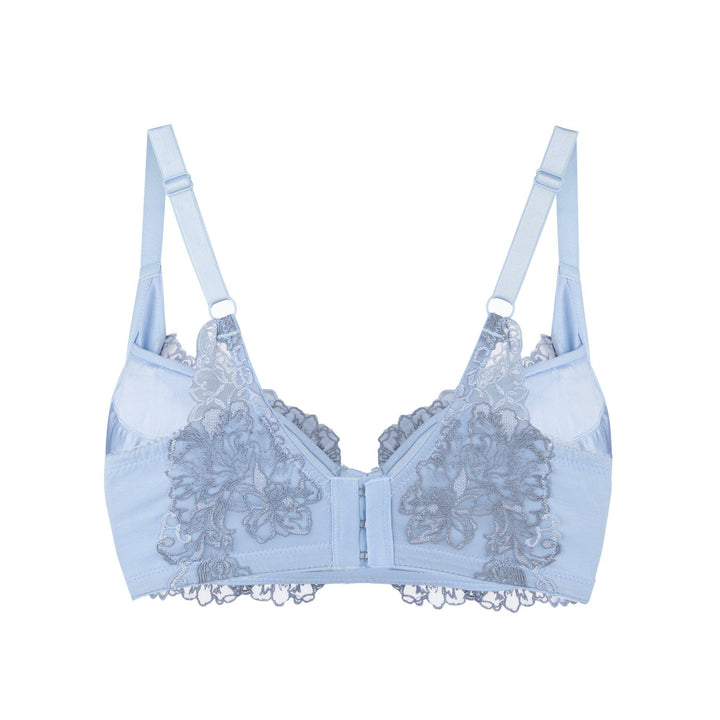 Ashley Embroidery Cotton & Silk Supportive Bra