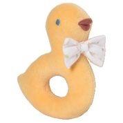 Tara the Duck - Baby Organic Fabric Rattle