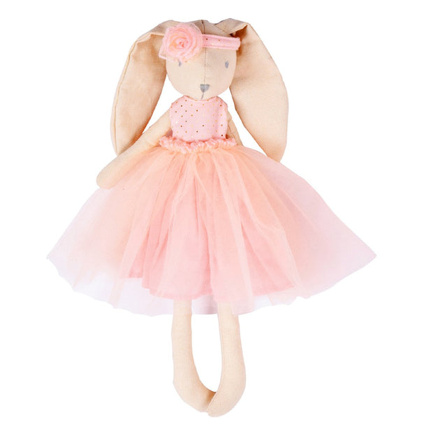 Marcella the Bunny in Ballerina Pink Dress