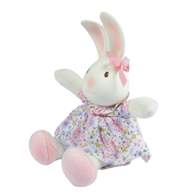Havah  the  Bunny  - Mini Rubber head  Plush  Toy