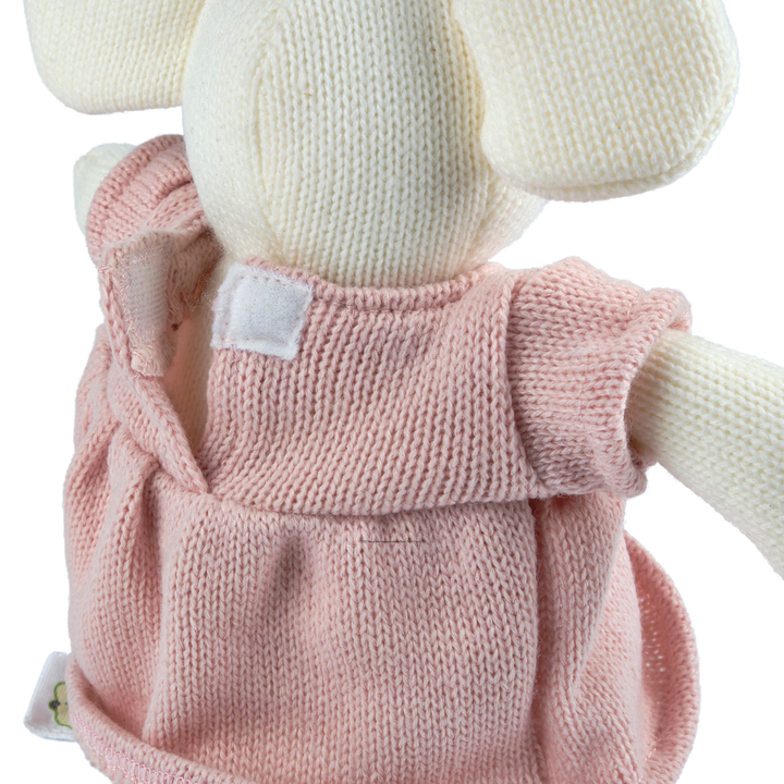 Meiya the Mouse- Knitted Plush