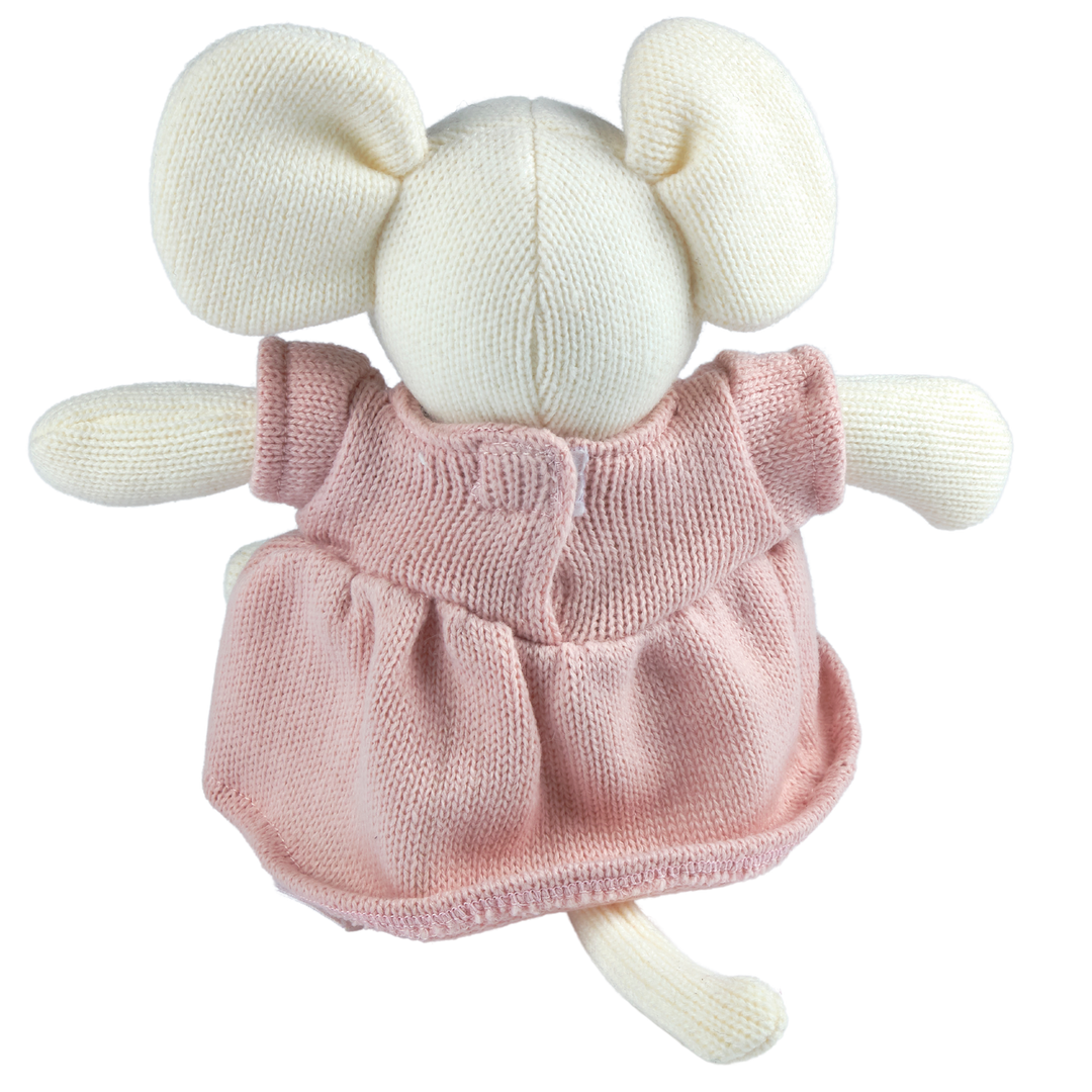 Meiya the Mouse- Knitted Plush