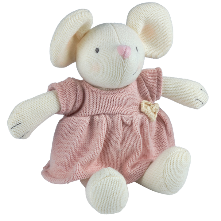 Meiya the Mouse- Knitted Plush