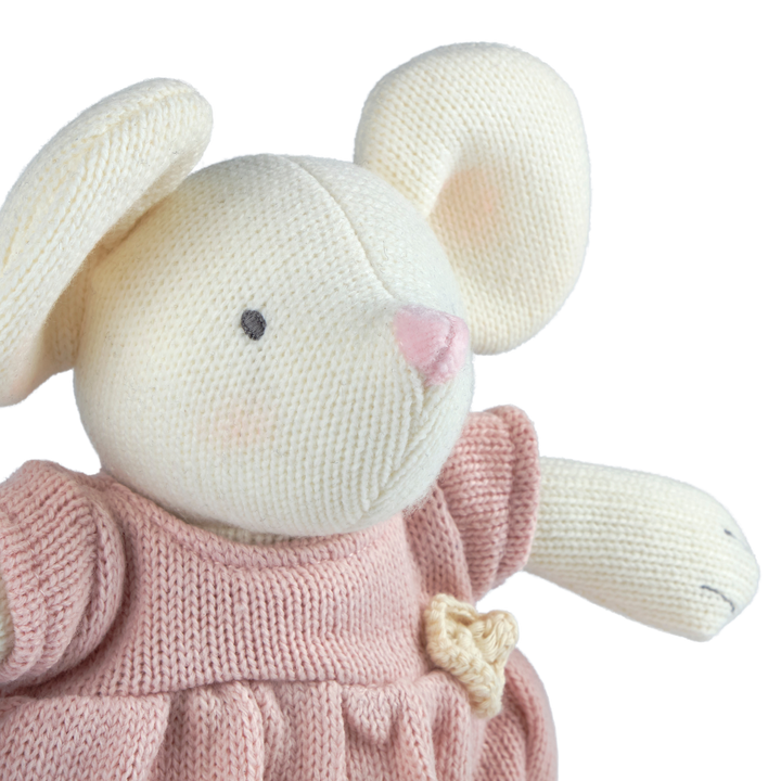 Meiya the Mouse- Knitted Plush