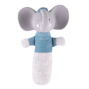 Alvin the Elephant - Soft Squeaker Toy with Rubber Head