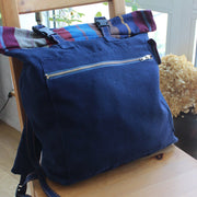 Rolltop Backpack | Indigo Blue