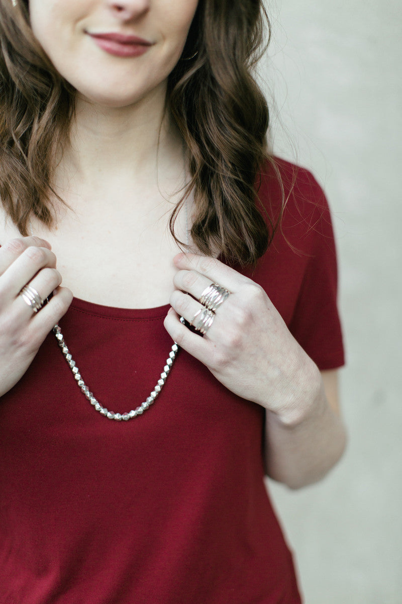 Sterling Stacking Rings