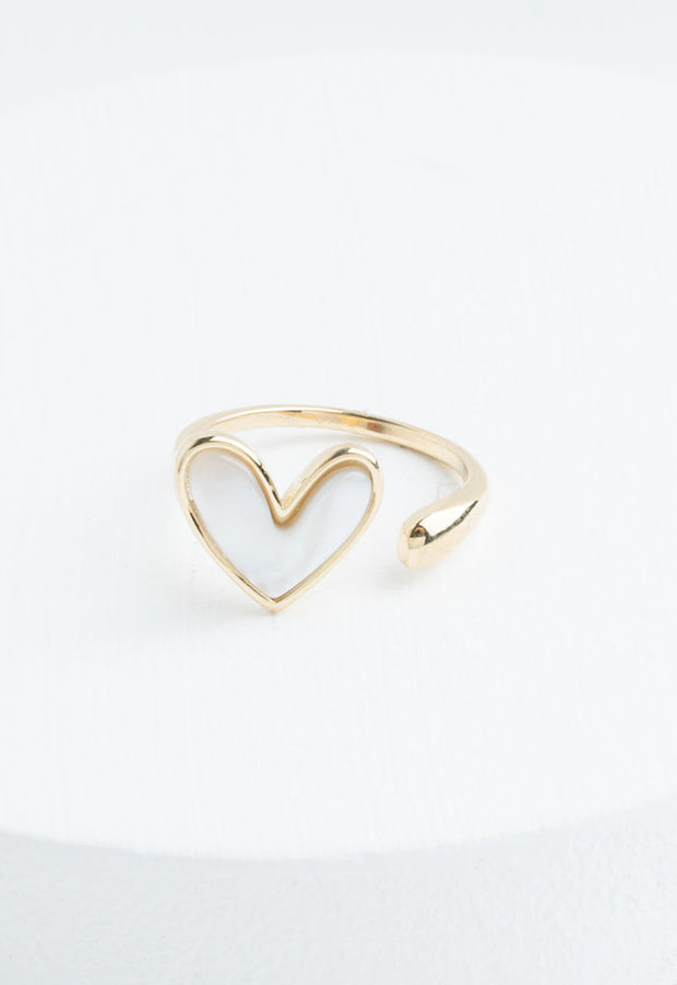 Here For Fun Heart Ring