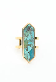 Wild and Free Turquoise Ring