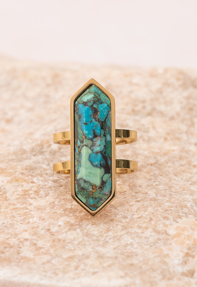 Wild and Free Turquoise Ring