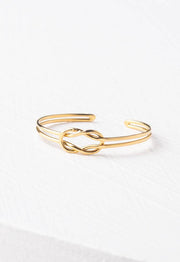Deboroah Knot Gold Ring