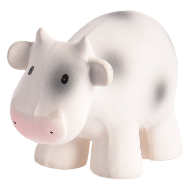 Cow - Natural Rubber Rattle