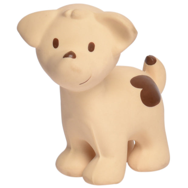 Puppy - Natural Rubber Rattle
