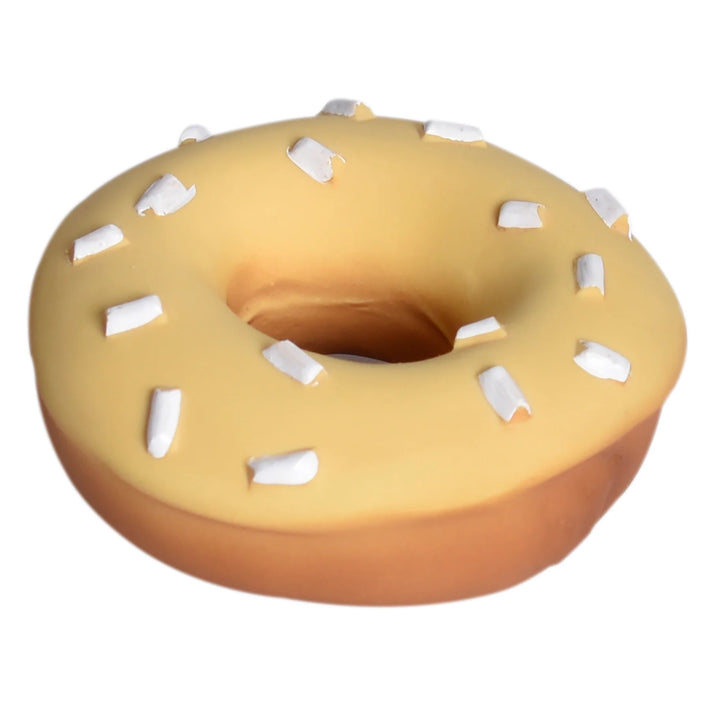 Donut-Natural Rubber Teether, Rattle & Pretend Play