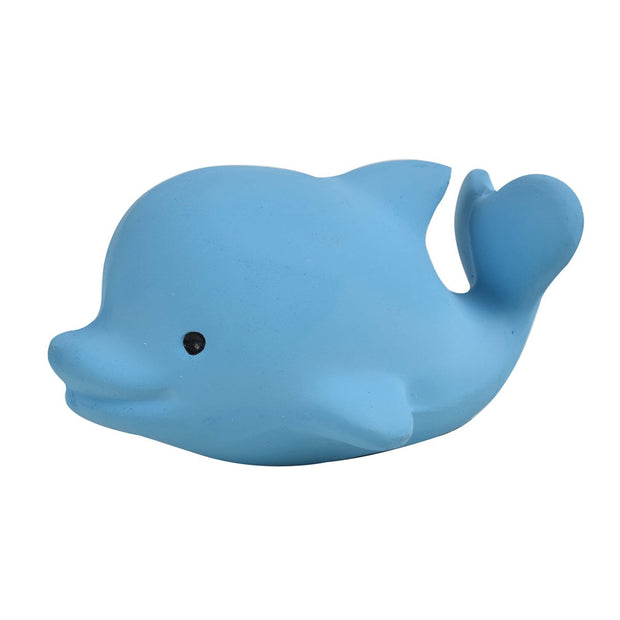 Dolphin — Natural Rubber Rattle