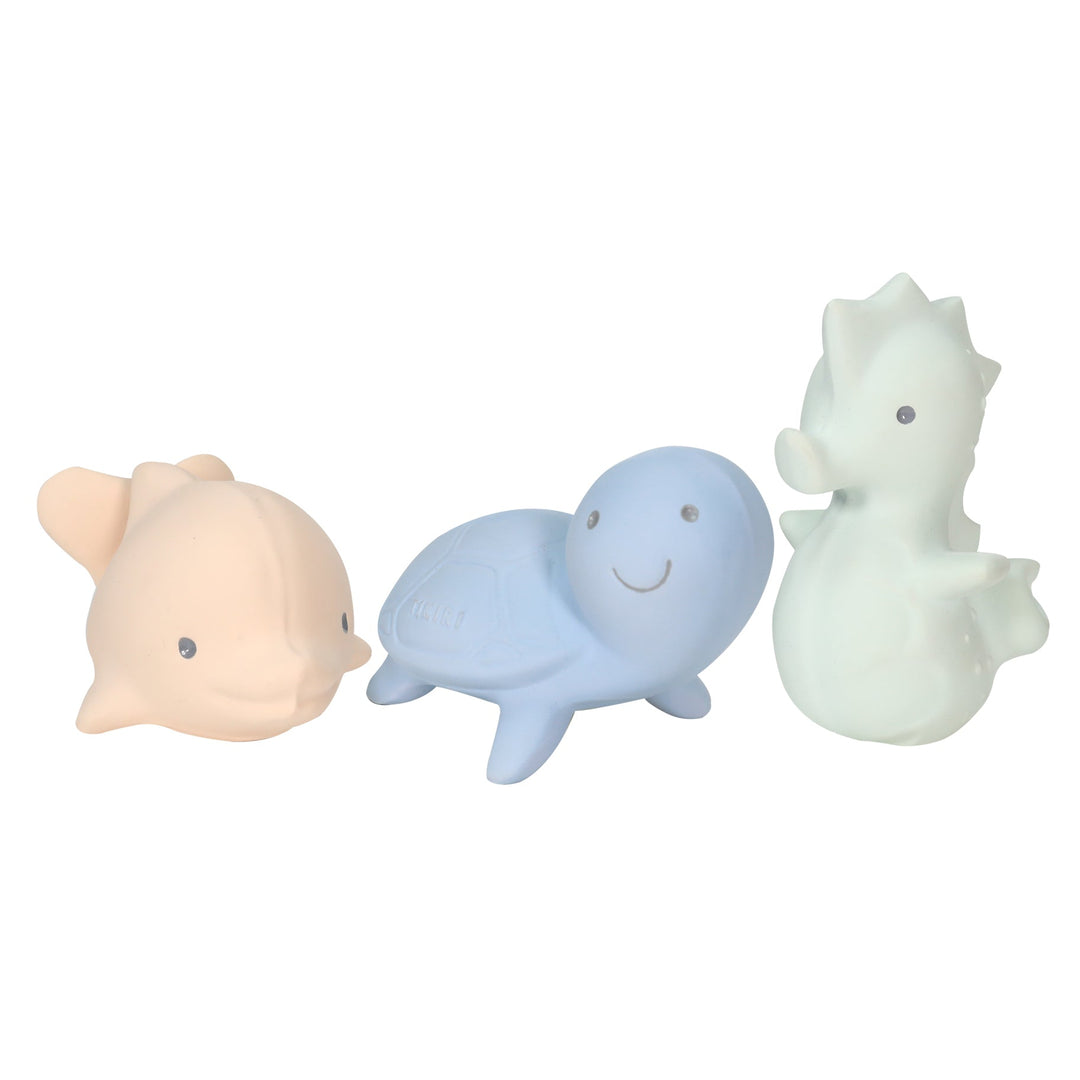 Marshmallow Soft Organic Natural Rubber Teethers, Rattles & Bath Toys