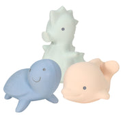 Marshmallow Soft Organic Natural Rubber Teethers, Rattles & Bath Toys