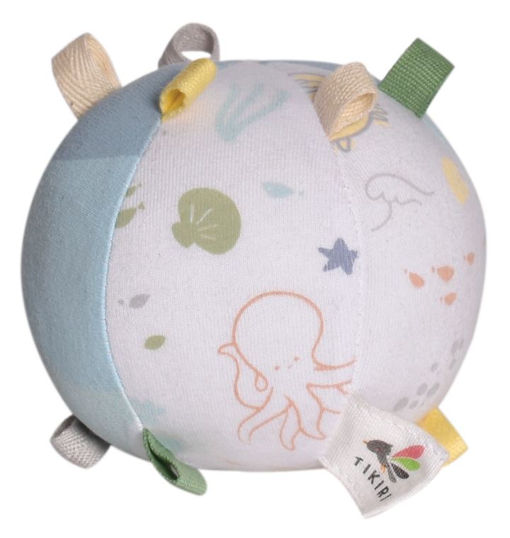 Ocean Organic Activity Ball with Rattle