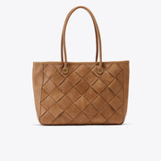 Carry-All Handwoven Tote Almond