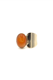 Offset Agate Ring
