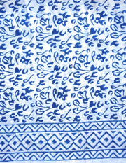 Abstract Blue Sarong