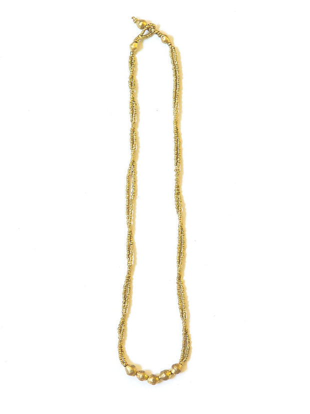 Align Artillery Necklace - Brass