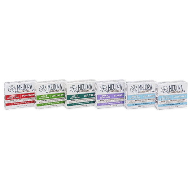 Bath and Body Soap Bar Variety 6-Pack