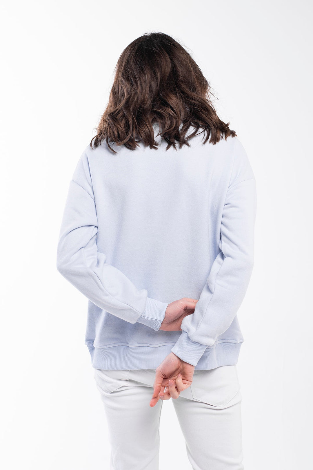 Zipped Neck Sweatshirt