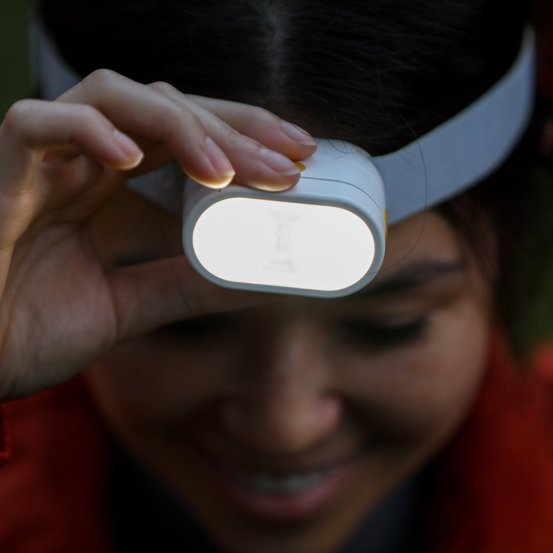 Luci Beam 2-in-1 Solar Headlamp and Flashlight