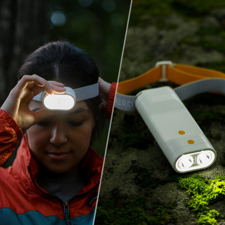 Luci Beam 2-in-1 Solar Headlamp and Flashlight