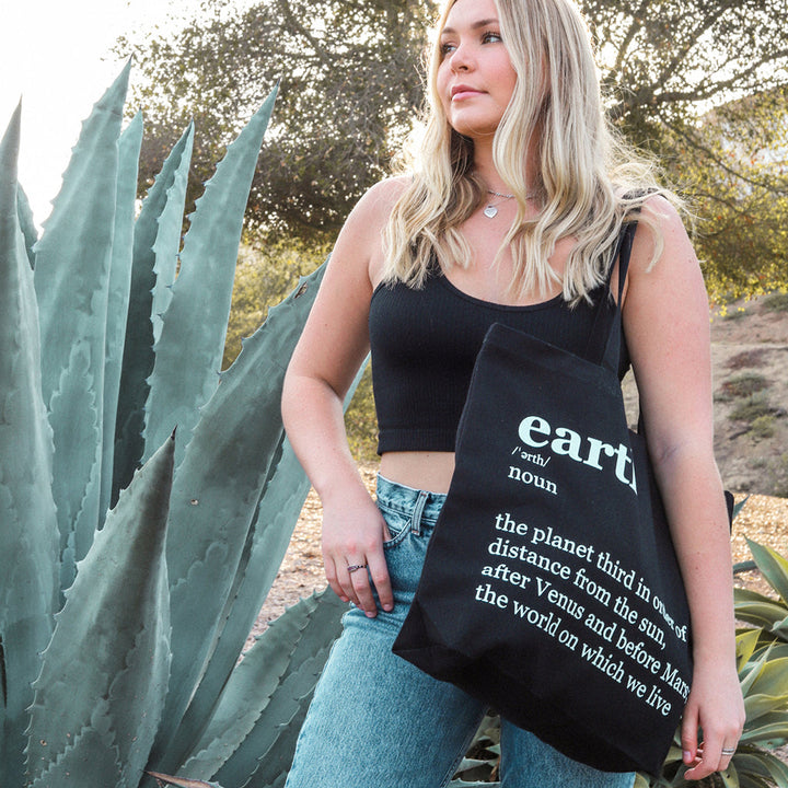 Organic Cotton Canvas Tote Bag