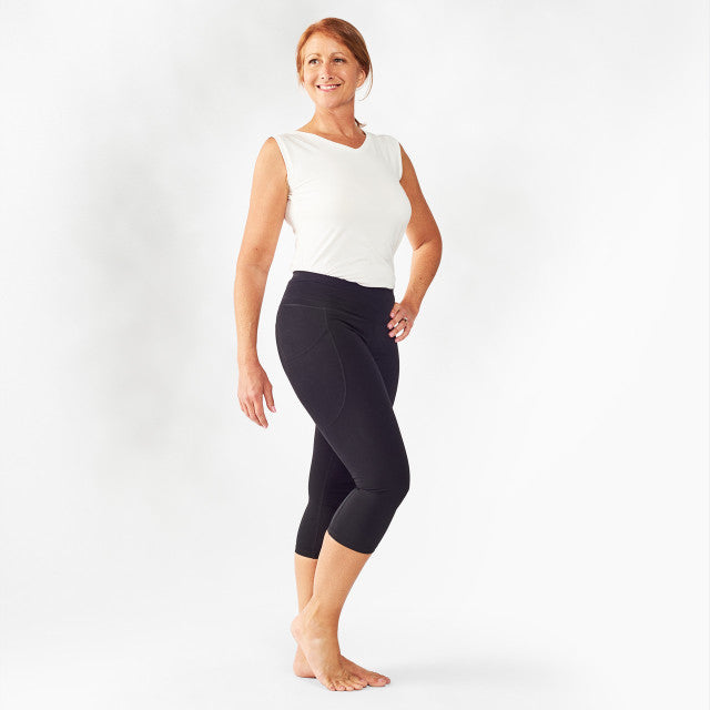 Organic Cotton Blackout Leggings - Midcalf