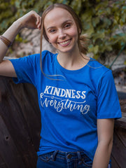 Kindness Tee in Blue