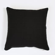 Black & White Brocade Throw Pillow | Design "F"