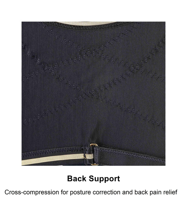 Dynamic Back Support Front Closure Cotton & Silk S