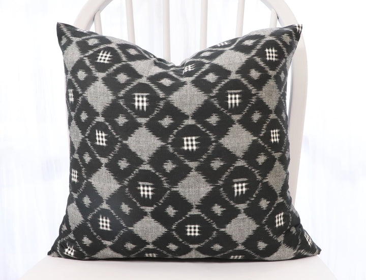 Black Geometric Pillowcase