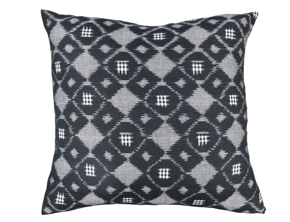 Black Geometric Pillowcase