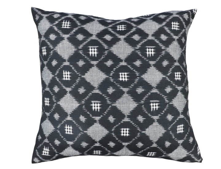 Black Geometric Pillowcase