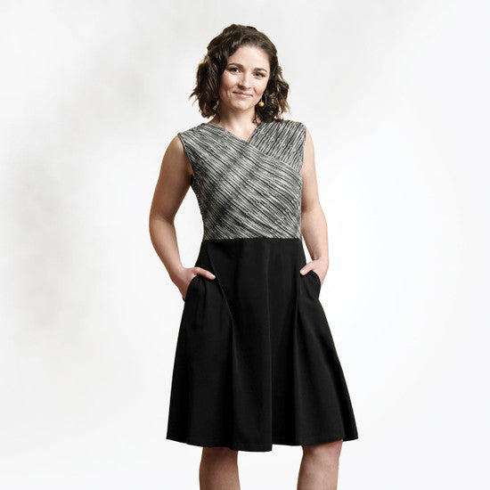 Organic Cotton - Sleeveless Crossover Dress