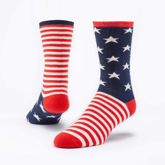 Organic Cotton Socks - Snuggle Stars & Stripes